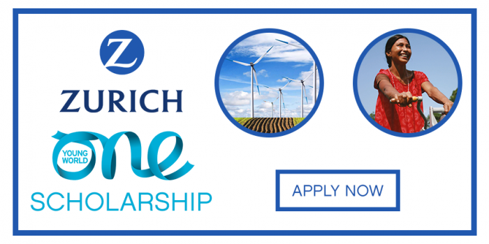 Zurich One Young World Scholarship 2020